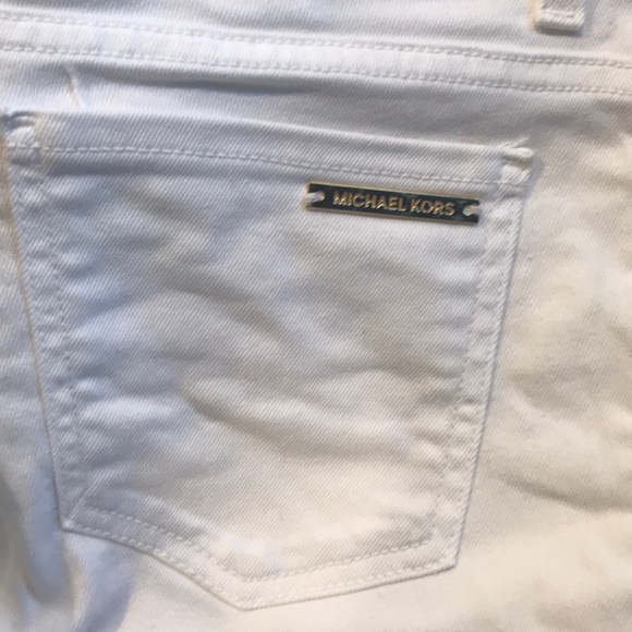 Michael Kors White Jeans RN 111818 CA 45885 - Picture 2 of 8